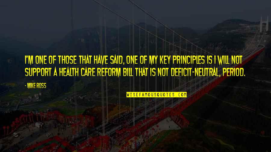 Care For No One Quotes By Mike Ross: I'm one of those that have said, one Care For No One Quotes By Mike Ross: I'm one of those that have said, one