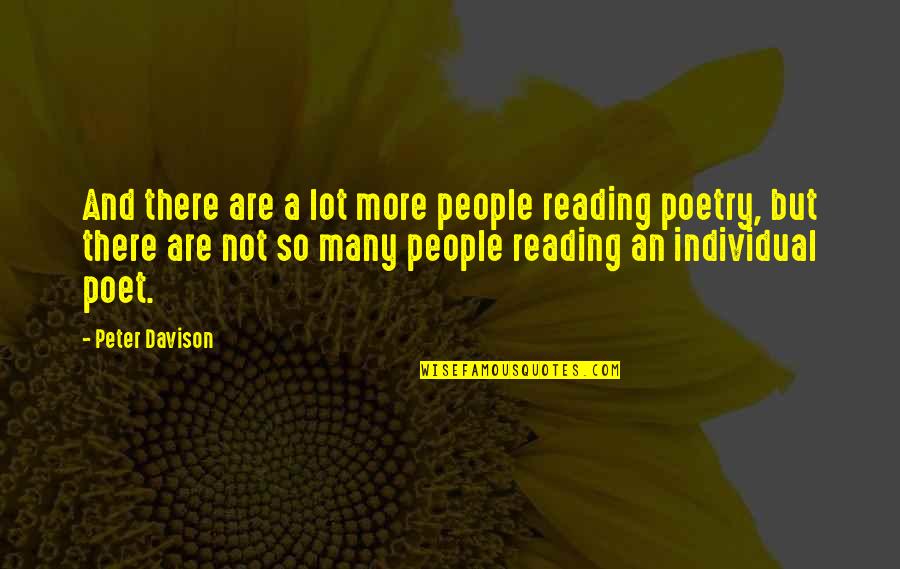 Caring For Your Health Quotes By Peter Davison: And there are a lot more people reading