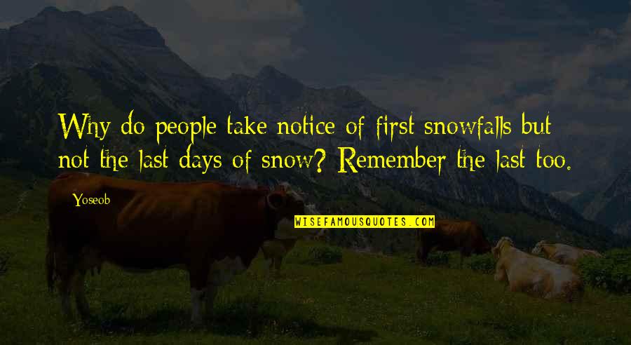 Carl Jimmy Neutron Quotes By Yoseob: Why do people take notice of first snowfalls
