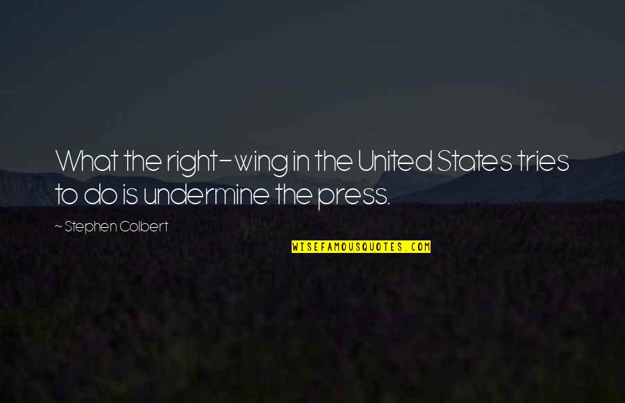 Carl Sagan Believer Quotes By Stephen Colbert: What the right-wing in the United States tries