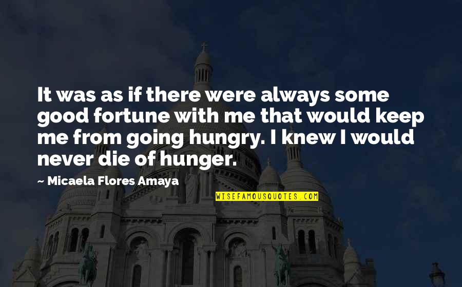 Carnet Huso Quotes By Micaela Flores Amaya: It was as if there were always some Carnet Huso Quotes By Micaela Flores Amaya: It was as if there were always some