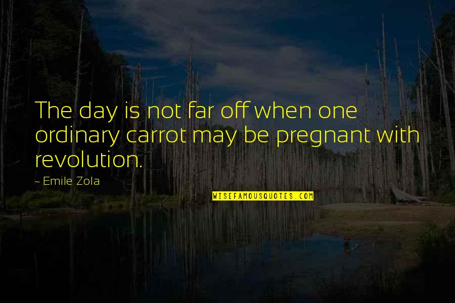 Carrot Quotes By Emile Zola: The day is not far off when one