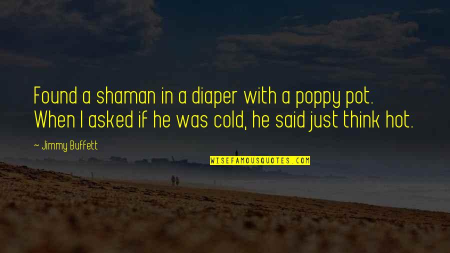 Cartoon Funniest Images And Quotes By Jimmy Buffett: Found a shaman in a diaper with a Cartoon Funniest Images And Quotes By Jimmy Buffett: Found a shaman in a diaper with a