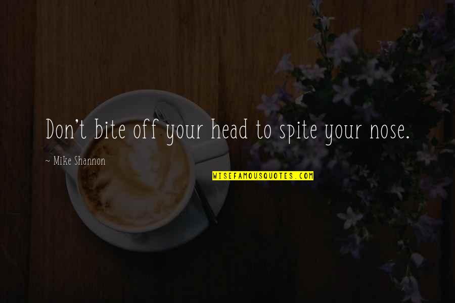 Cartoon Funniest Images And Quotes By Mike Shannon: Don't bite off your head to spite your Cartoon Funniest Images And Quotes By Mike Shannon: Don't bite off your head to spite your