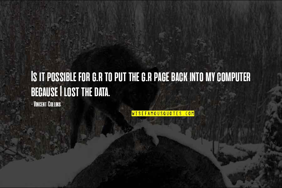 Cartoonishly Ocean Quotes By Vincent Collins: Is it possible for g.r to put the Cartoonishly Ocean Quotes By Vincent Collins: Is it possible for g.r to put the