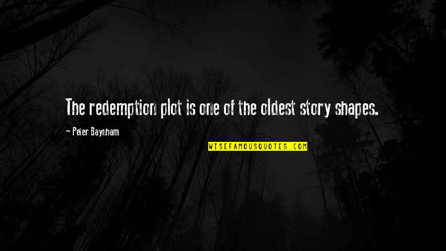 Carvd N Quotes By Peter Baynham: The redemption plot is one of the oldest Carvd N Quotes By Peter Baynham: The redemption plot is one of the oldest