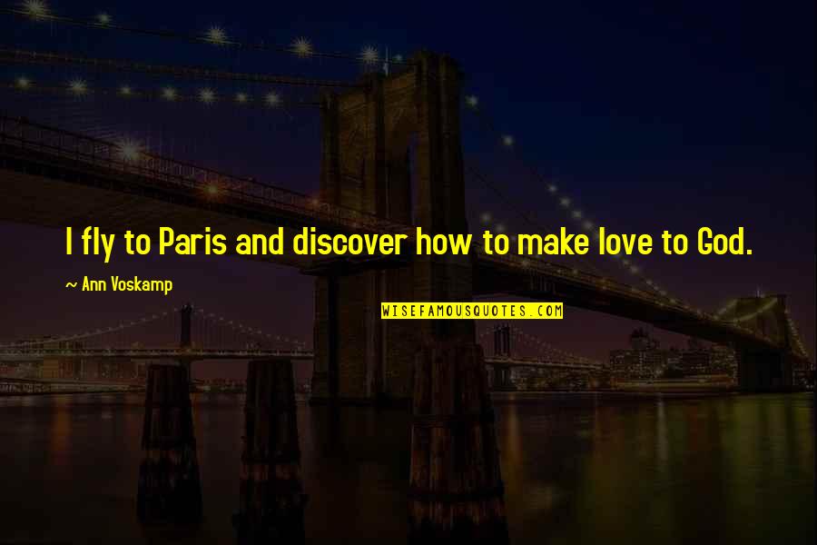Castangia Quotes By Ann Voskamp: I fly to Paris and discover how to Castangia Quotes By Ann Voskamp: I fly to Paris and discover how to