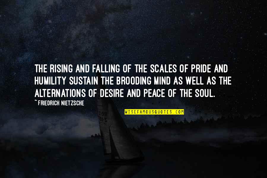 Cat Officers Quotes By Friedrich Nietzsche: The rising and falling of the scales of