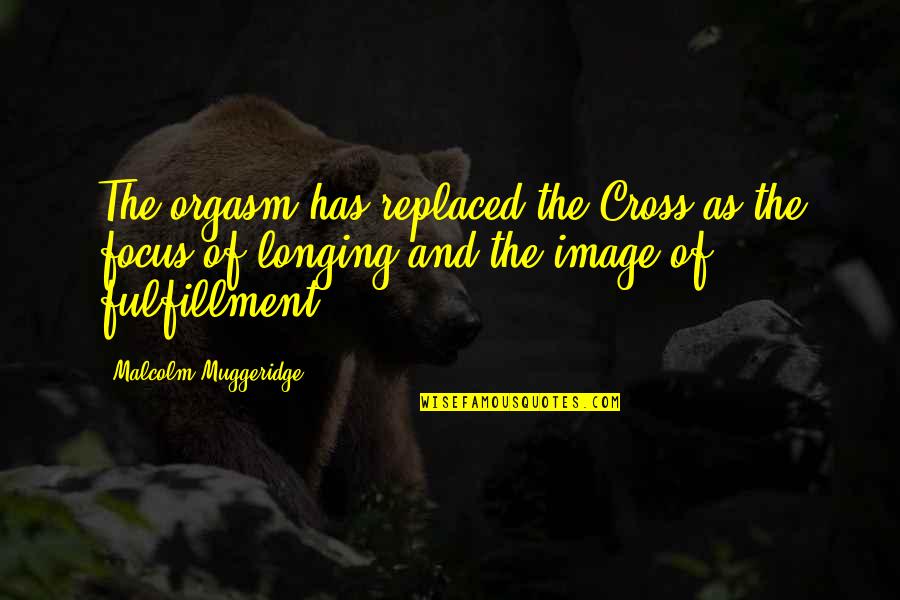 Catamites Dictionary Quotes By Malcolm Muggeridge: The orgasm has replaced the Cross as the