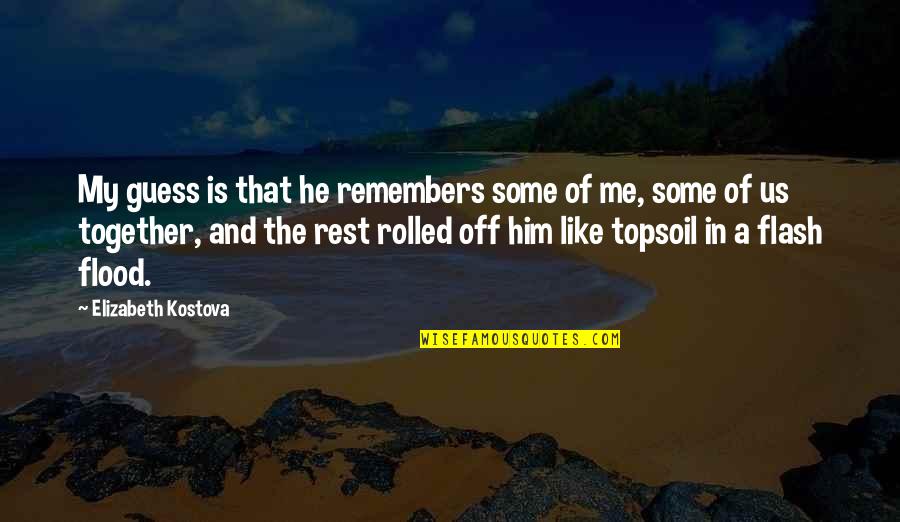 Categorizations Of Art Quotes By Elizabeth Kostova: My guess is that he remembers some of