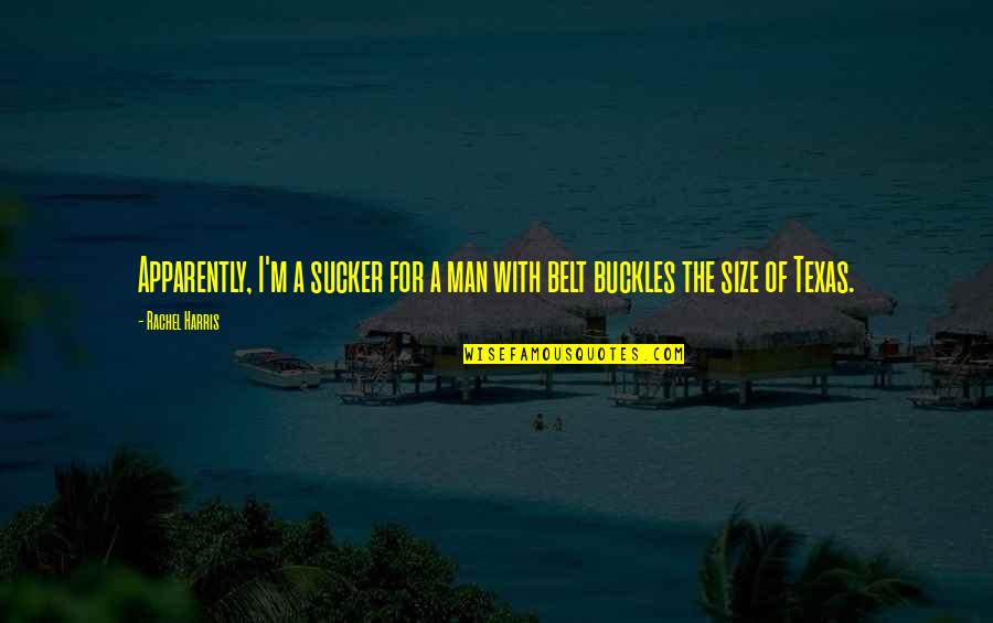 Catenaccio Magazine Quotes By Rachel Harris: Apparently, I'm a sucker for a man with