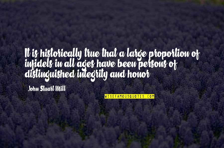 Cattleseller Quotes By John Stuart Mill: It is historically true that a large proportion Cattleseller Quotes By John Stuart Mill: It is historically true that a large proportion