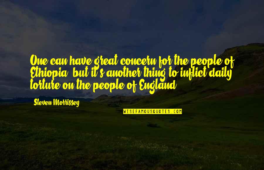 Cazes Wine Quotes By Steven Morrissey: One can have great concern for the people Cazes Wine Quotes By Steven Morrissey: One can have great concern for the people