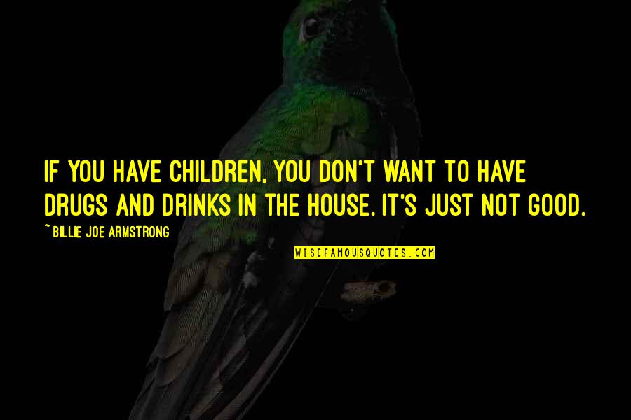 Cced Oman Quotes By Billie Joe Armstrong: If you have children, you don't want to