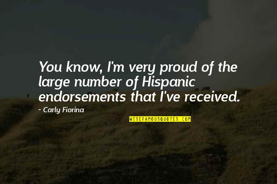 Ce Cummings Quotes By Carly Fiorina: You know, I'm very proud of the large