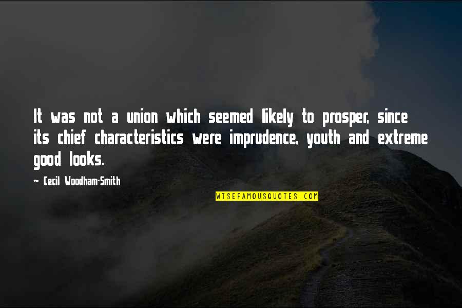 Cecil Quotes By Cecil Woodham-Smith: It was not a union which seemed likely Cecil Quotes By Cecil Woodham-Smith: It was not a union which seemed likely