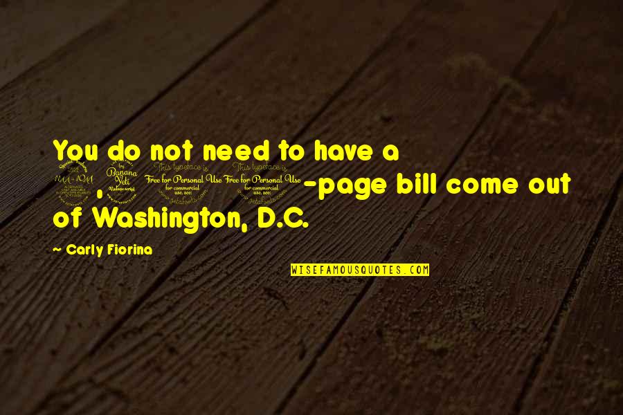 Cedolino Online Quotes By Carly Fiorina: You do not need to have a 2,400-page