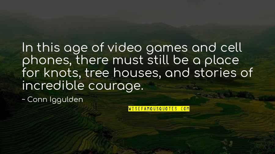 Cell Phones Quotes By Conn Iggulden: In this age of video games and cell