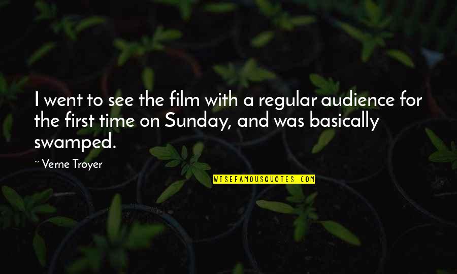 Centerless Grinders Quotes By Verne Troyer: I went to see the film with a Centerless Grinders Quotes By Verne Troyer: I went to see the film with a