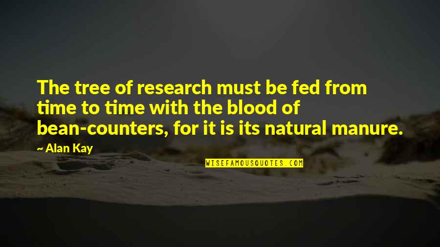 Chagatai Ulus Quotes By Alan Kay: The tree of research must be fed from