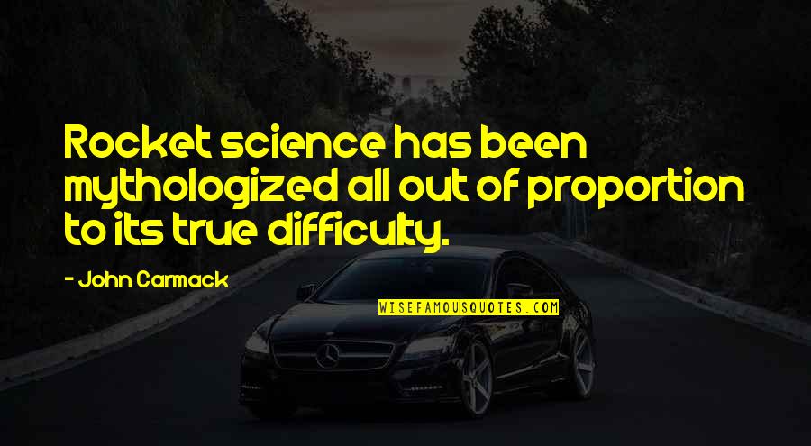 Chaiyan Superstar Quotes By John Carmack: Rocket science has been mythologized all out of