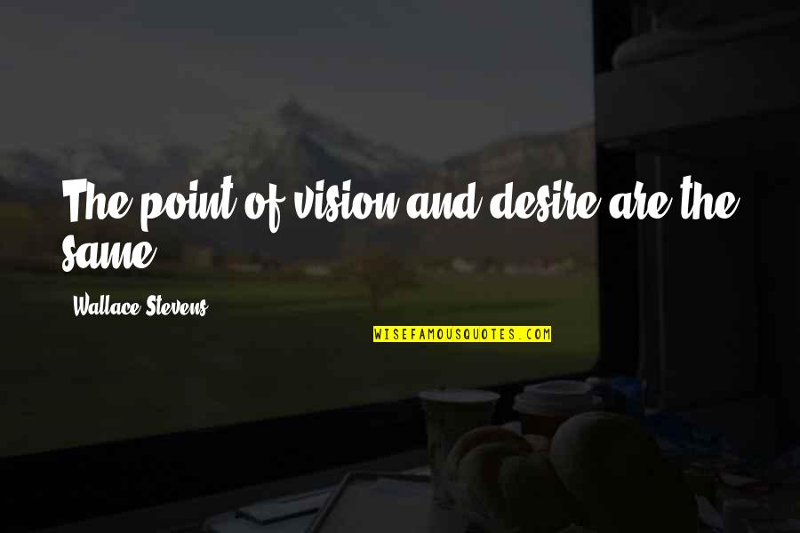 Chakos Shipping Quotes By Wallace Stevens: The point of vision and desire are the Chakos Shipping Quotes By Wallace Stevens: The point of vision and desire are the