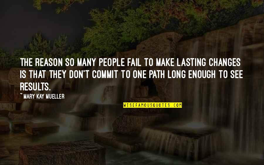 Champion Attitude Quotes By Mary Kay Mueller: The reason so many people fail to make Champion Attitude Quotes By Mary Kay Mueller: The reason so many people fail to make