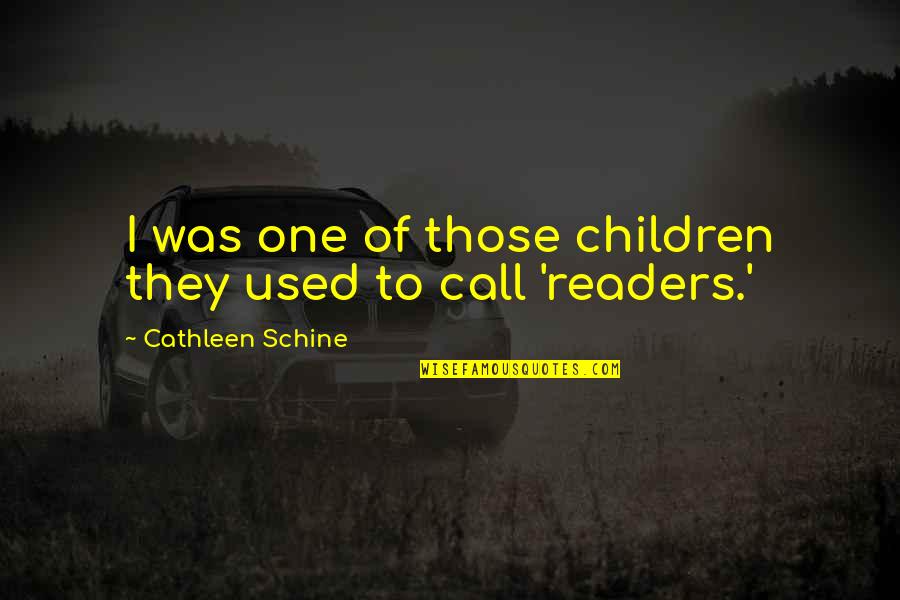 Chancellorsville Quotes By Cathleen Schine: I was one of those children they used