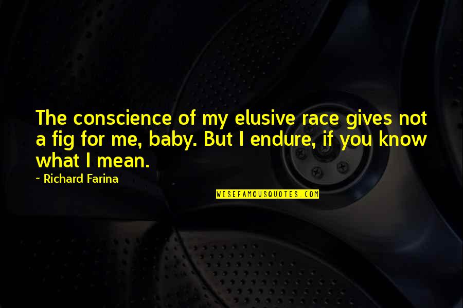 Chandogya Upanishads Quotes By Richard Farina: The conscience of my elusive race gives not