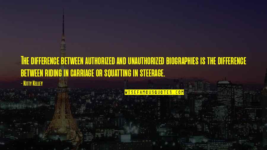 Change Is Required When Complacency Quotes By Kitty Kelley: The difference between authorized and unauthorized biographies is Change Is Required When Complacency Quotes By Kitty Kelley: The difference between authorized and unauthorized biographies is