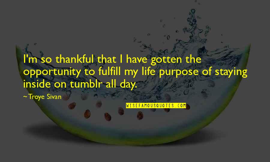 Change Yourself With Time Quotes By Troye Sivan: I'm so thankful that I have gotten the Change Yourself With Time Quotes By Troye Sivan: I'm so thankful that I have gotten the