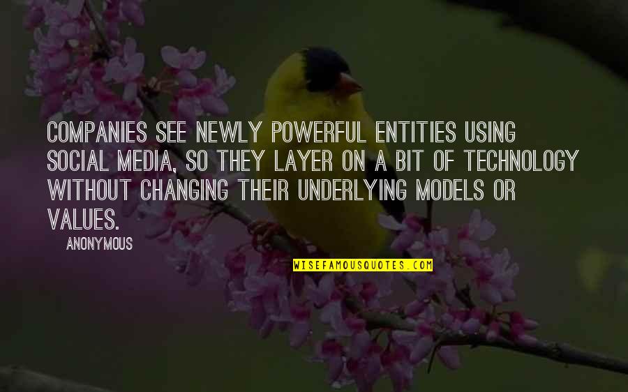 Changing Companies Quotes By Anonymous: Companies see newly powerful entities using social media,