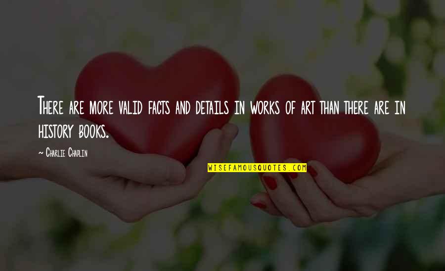 Chaplin's Quotes By Charlie Chaplin: There are more valid facts and details in Chaplin's Quotes By Charlie Chaplin: There are more valid facts and details in
