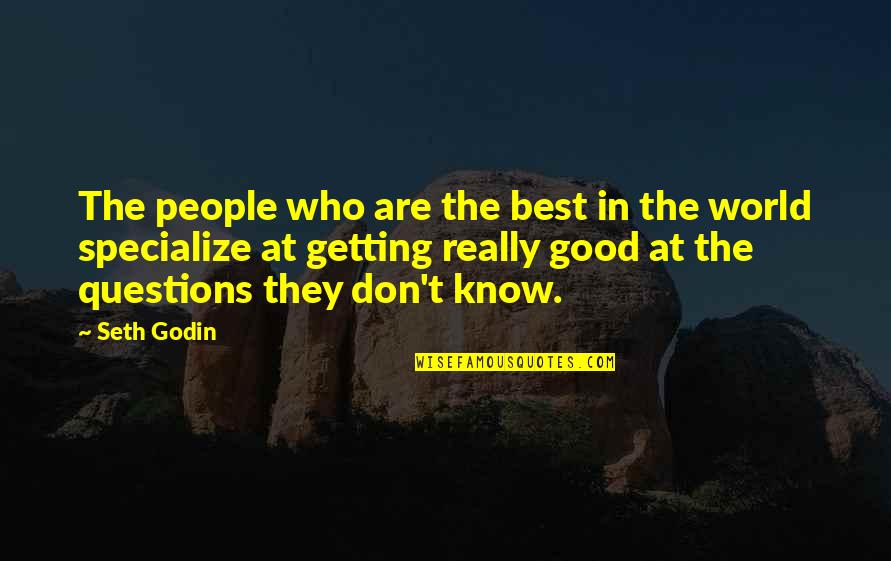 Chappelle Chuck Taylor Quotes By Seth Godin: The people who are the best in the