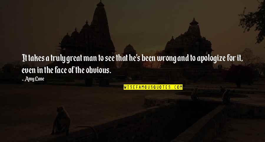 Charmed Coop Quotes By Amy Lane: It takes a truly great man to see Charmed Coop Quotes By Amy Lane: It takes a truly great man to see