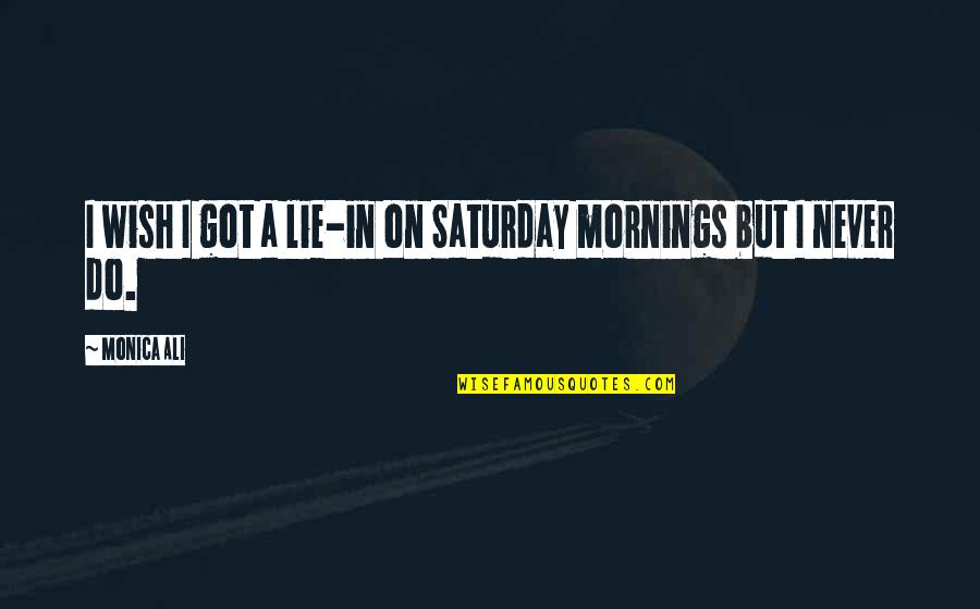 Charts Unavailable With Websocket Quotes By Monica Ali: I wish I got a lie-in on Saturday