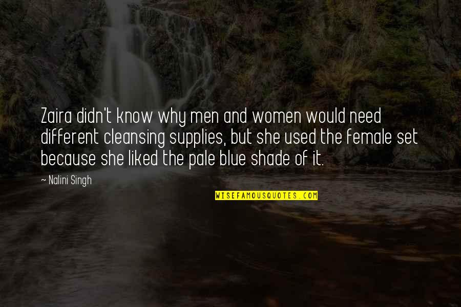 Chastity Purity Quotes By Nalini Singh: Zaira didn't know why men and women would