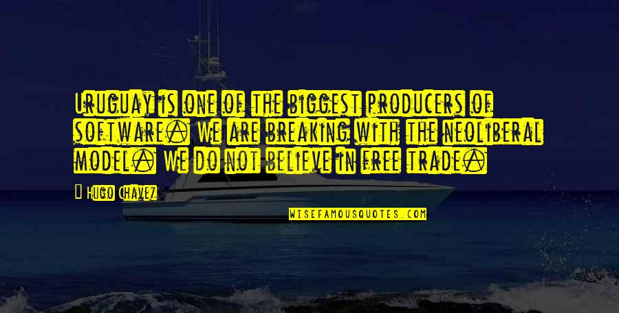 Chavez Y Chavez Quotes By Hugo Chavez: Uruguay is one of the biggest producers of