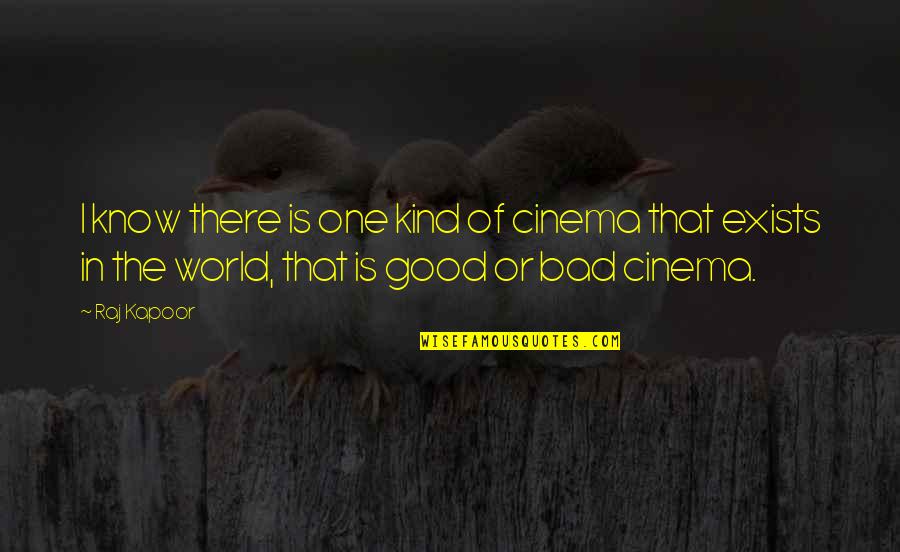 Cheader Quotes By Raj Kapoor: I know there is one kind of cinema