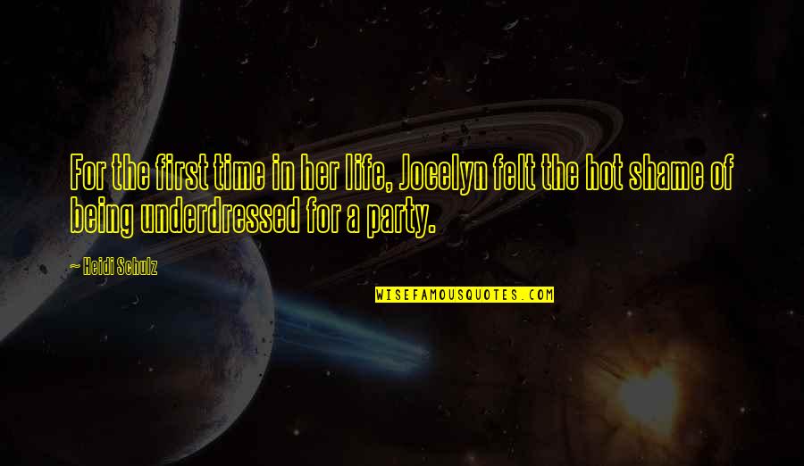 Chediak Quotes By Heidi Schulz: For the first time in her life, Jocelyn Chediak Quotes By Heidi Schulz: For the first time in her life, Jocelyn
