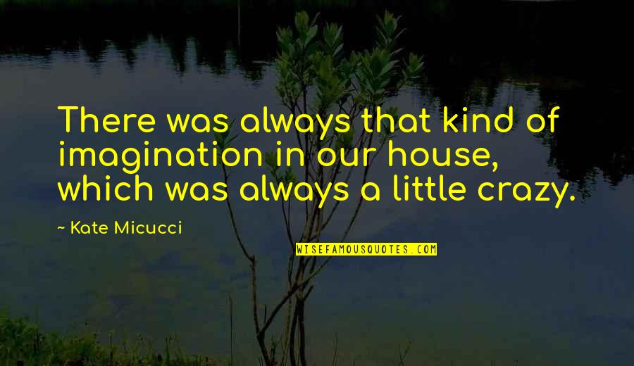 Chego Hotyat Quotes By Kate Micucci: There was always that kind of imagination in Chego Hotyat Quotes By Kate Micucci: There was always that kind of imagination in