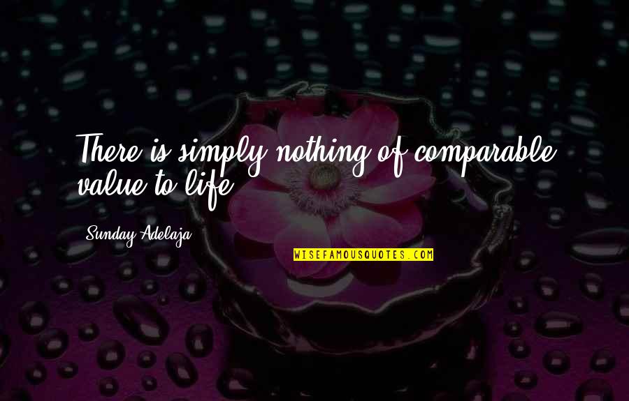 Chemical Energy Quotes By Sunday Adelaja: There is simply nothing of comparable value to