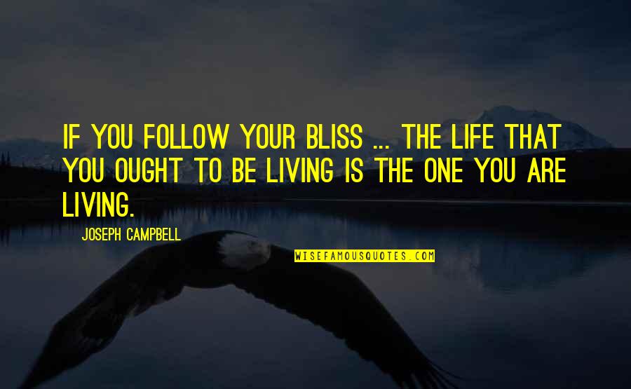 Chertkow Chertkow Quotes By Joseph Campbell: If you follow your bliss ... the life Chertkow Chertkow Quotes By Joseph Campbell: If you follow your bliss ... the life
