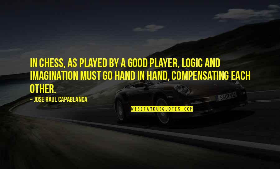 Chess Player Quotes By Jose Raul Capablanca: In chess, as played by a good player,