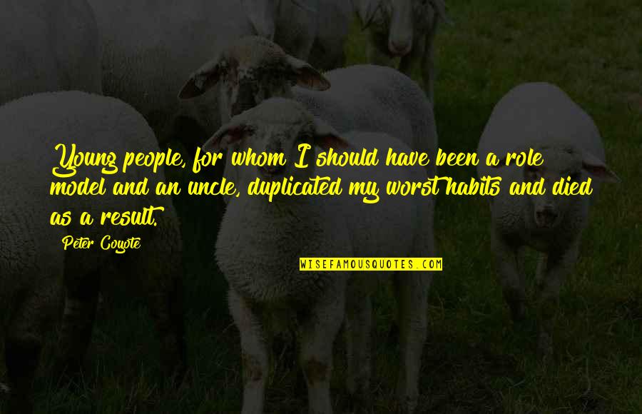 Chief Bromden Combine Quotes By Peter Coyote: Young people, for whom I should have been Chief Bromden Combine Quotes By Peter Coyote: Young people, for whom I should have been