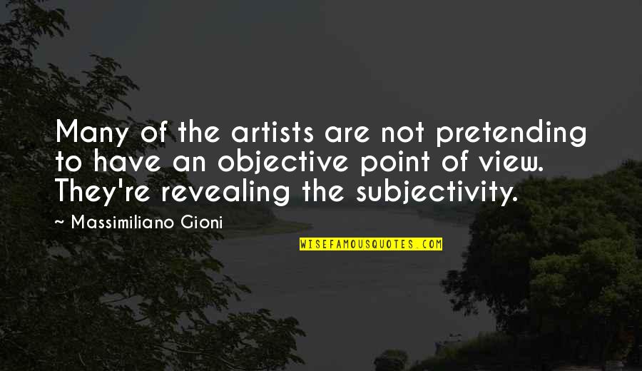 Childhood Sandbox Quotes By Massimiliano Gioni: Many of the artists are not pretending to