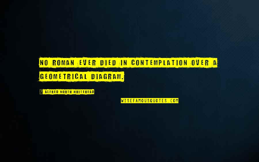 Chirlane Mccray Quotes By Alfred North Whitehead: No Roman ever died in contemplation over a Chirlane Mccray Quotes By Alfred North Whitehead: No Roman ever died in contemplation over a