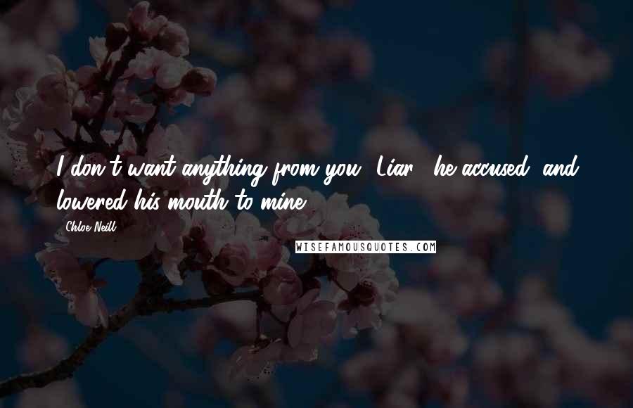 Don t want to do anything