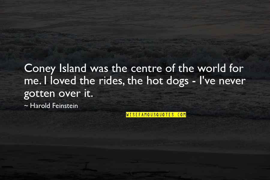Chocolate From Willy Wonka Quotes By Harold Feinstein: Coney Island was the centre of the world