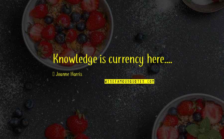 Chouette In French Quotes By Joanne Harris: Knowledge is currency here.... Chouette In French Quotes By Joanne Harris: Knowledge is currency here....